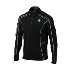 Boston Celtics Omni-Wick Shotgun Quarter-Zip Pullover Black - Columbia