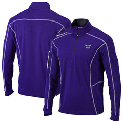 Charlotte Hornets Omni-Wick Shotgun Quarter-Zip Pullover Purple - Columbia