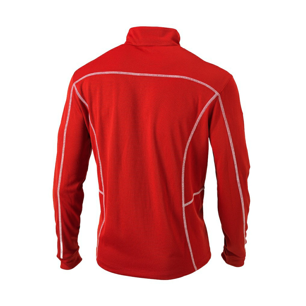 Detroit Pistons Omni-Wick Shotgun Quarter-Zip Pullover Red - Columbia