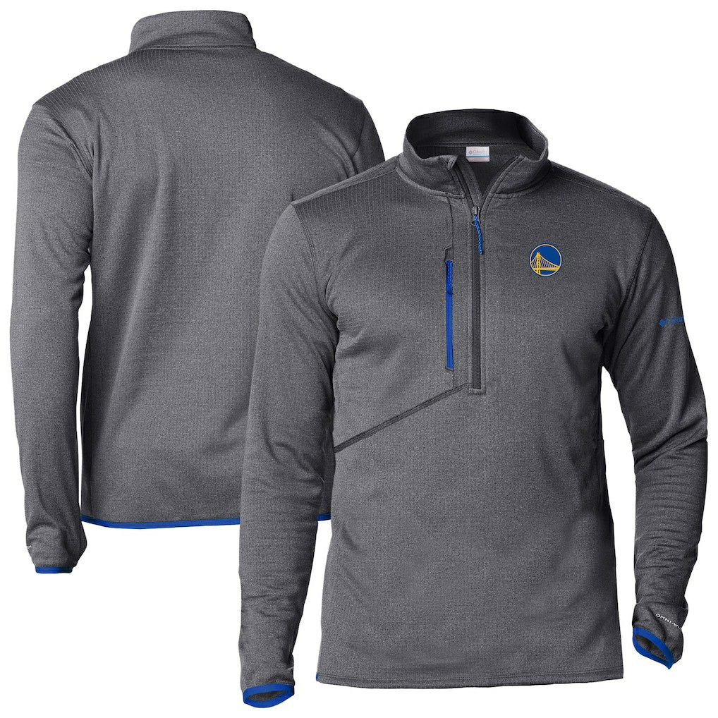Golden State Warriors Park View Half-Zip Top Gray - Columbia