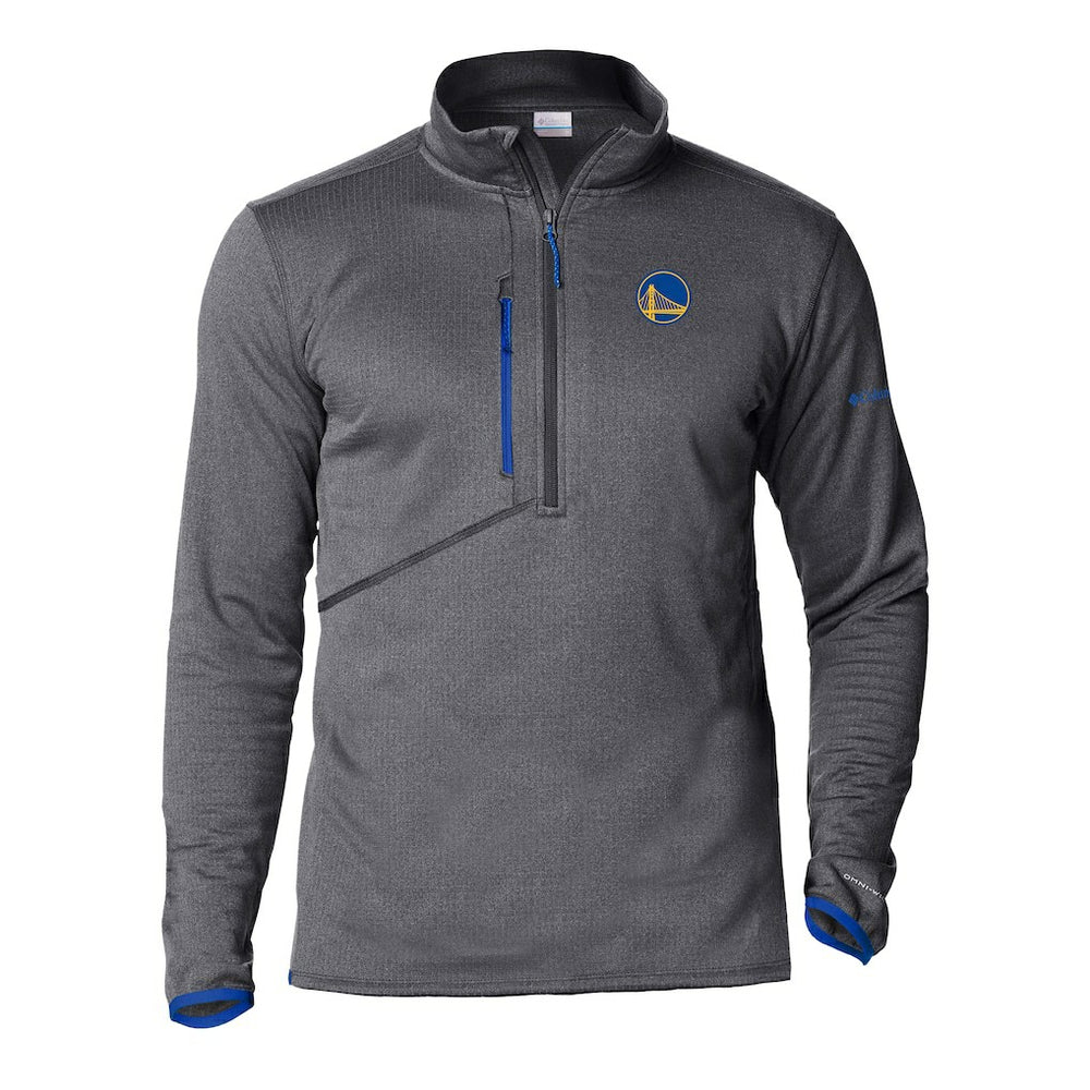 Golden State Warriors Park View Half-Zip Top Gray - Columbia