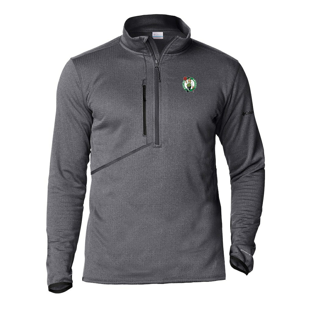 Boston Celtics Park View Half-Zip Top Gray - Columbia