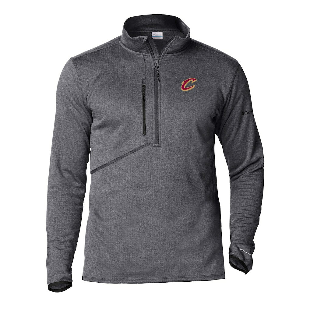 Cleveland Cavaliers Park View Half-Zip Top Gray - Columbia