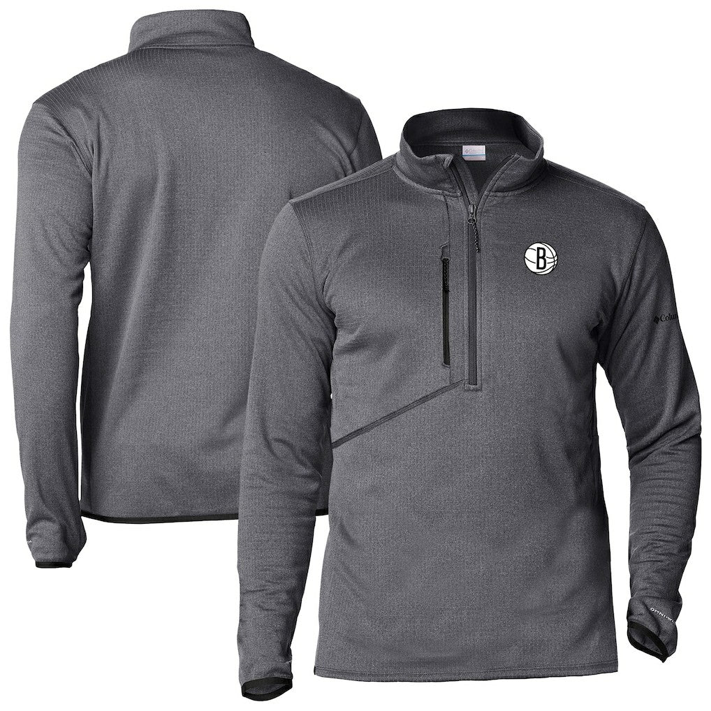 Brooklyn Nets Park View Half-Zip Top Gray - Columbia outlet