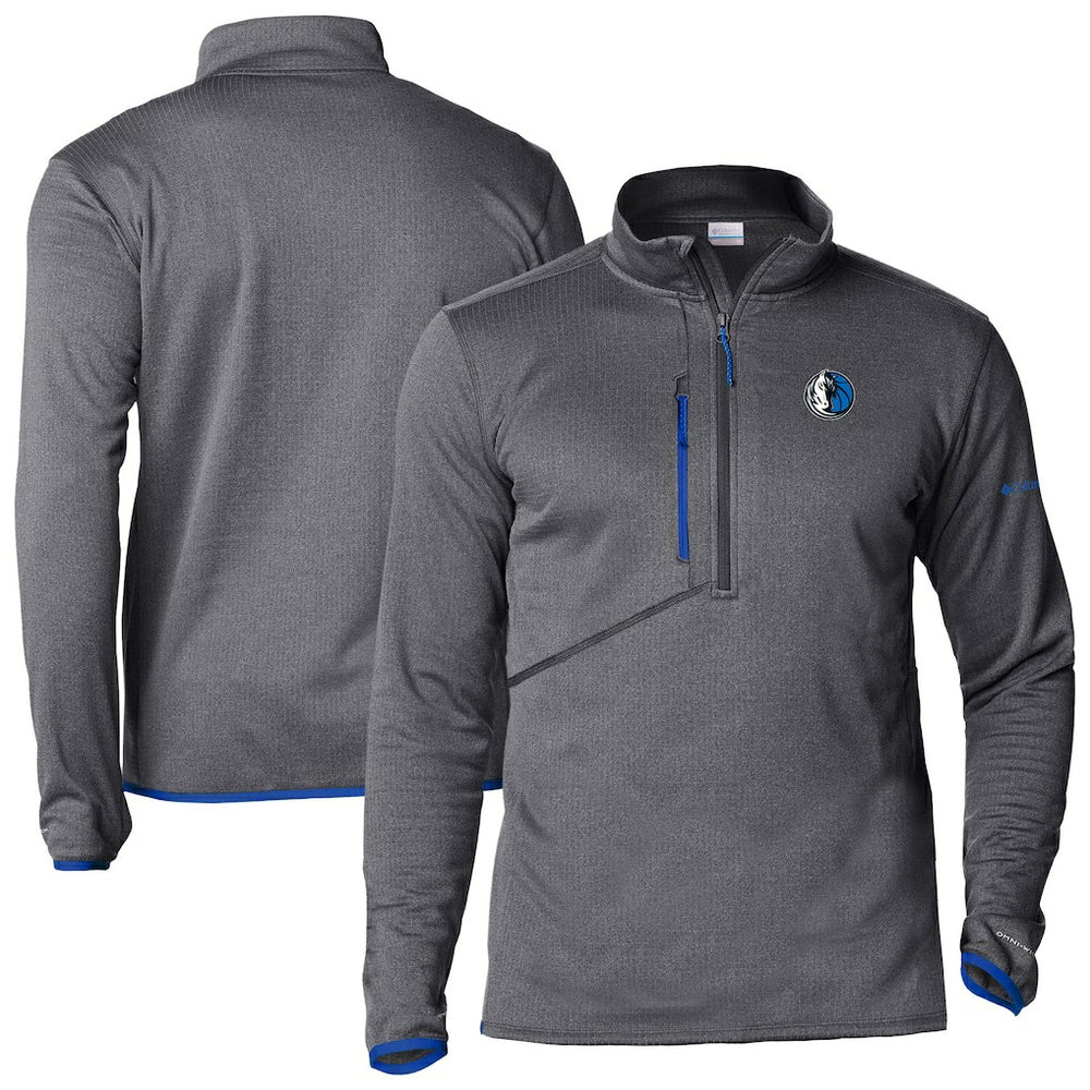 Dallas Mavericks Park View Half-Zip Top Gray - Columbia outlet