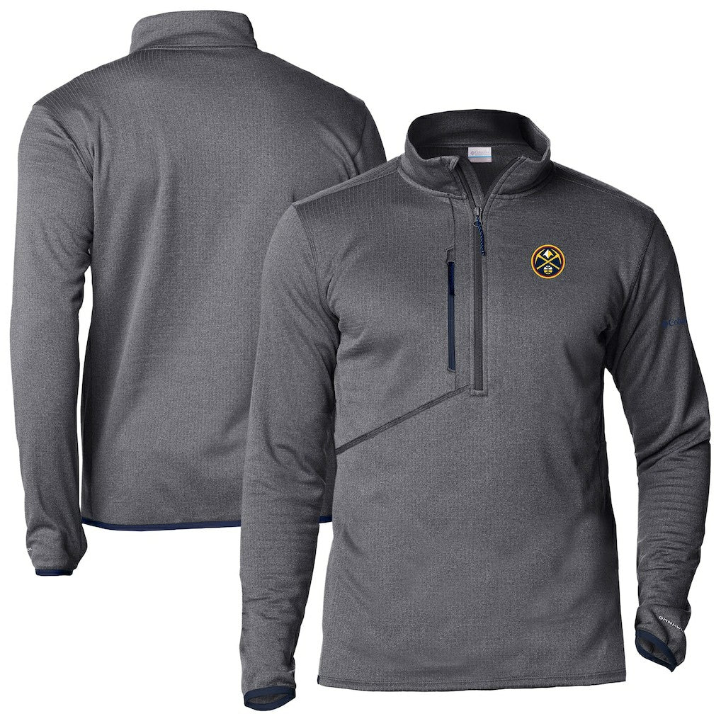 Denver Nuggets Park View Half-Zip Top Gray - Columbia