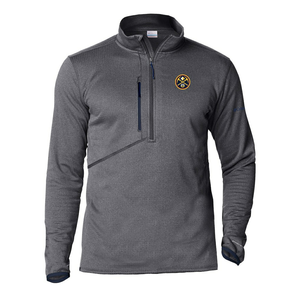 Denver Nuggets Park View Half-Zip Top Gray - Columbia
