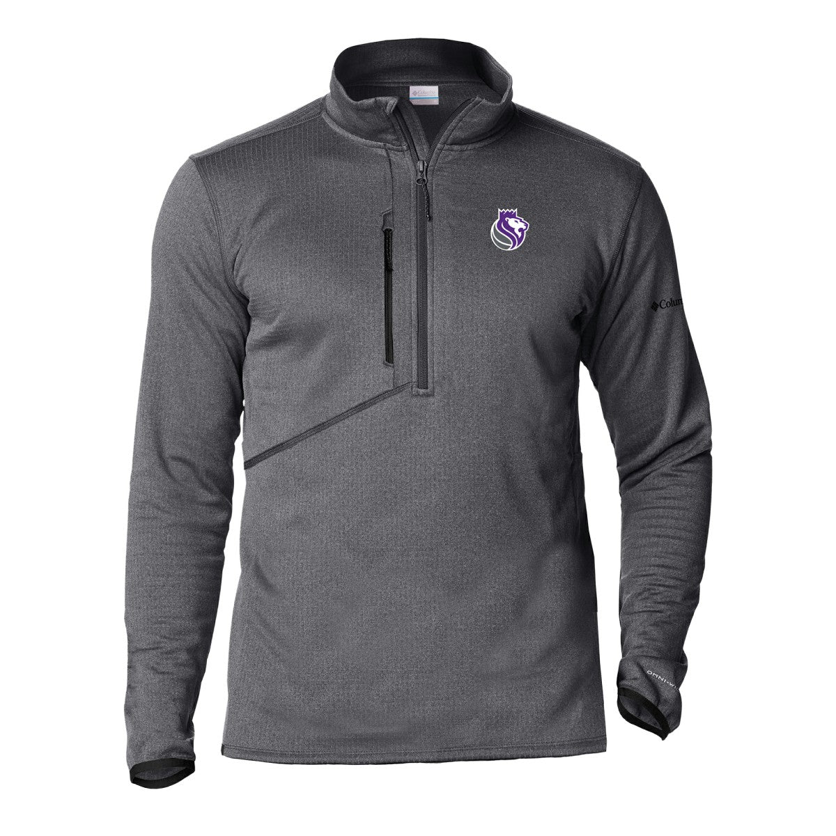 Sacramento Kings Park View Half-Zip Top Gray - Columbia