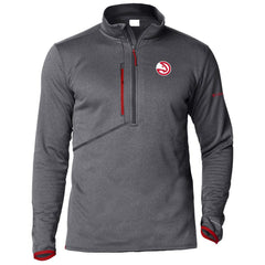 Atlanta Hawks Park View Half-Zip Top Gray - Columbia