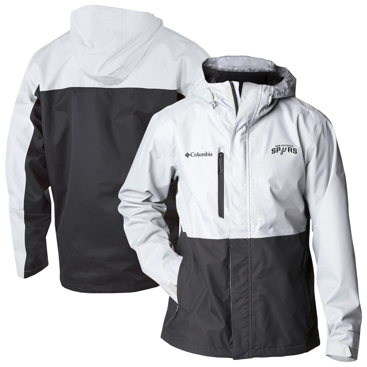 San Antonio Spurs Hikebound Full-Zip Jacket White - Columbia