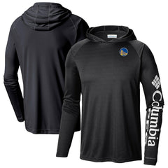 Golden State Warriors Terminal Tackle Long Sleeve Hoodie T-Shirt Black - Columbia