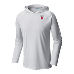 Chicago Bulls Terminal Tackle Long Sleeve Hoodie T-Shirt White - Columbia