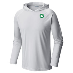 Boston Celtics Terminal Tackle Long Sleeve Hoodie T-Shirt White - Columbia