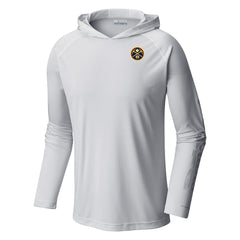 Denver Nuggets Terminal Tackle Long Sleeve Hoodie T-Shirt White - Columbia