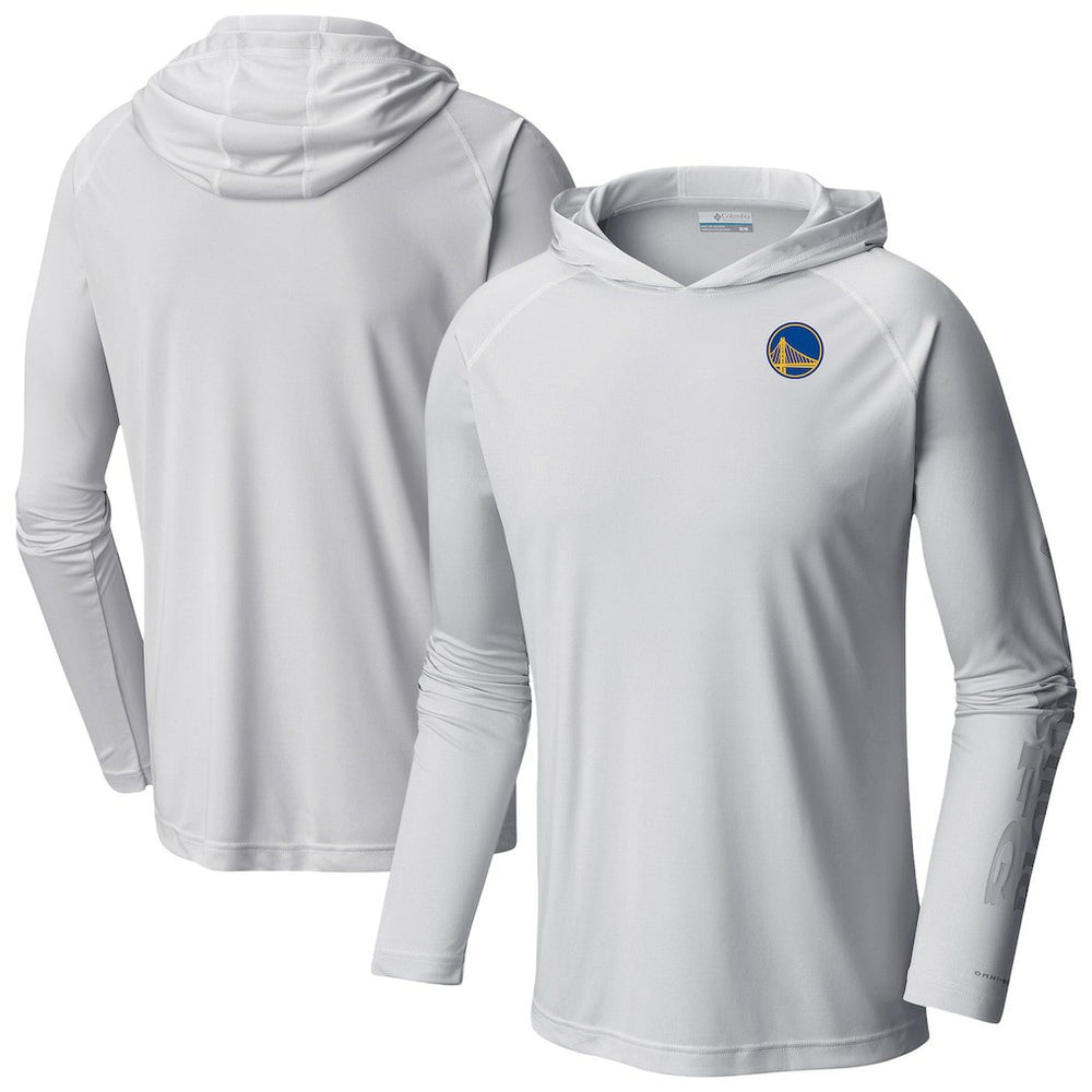 Golden State Warriors Terminal Tackle Long Sleeve Hoodie T-Shirt White - Columbia