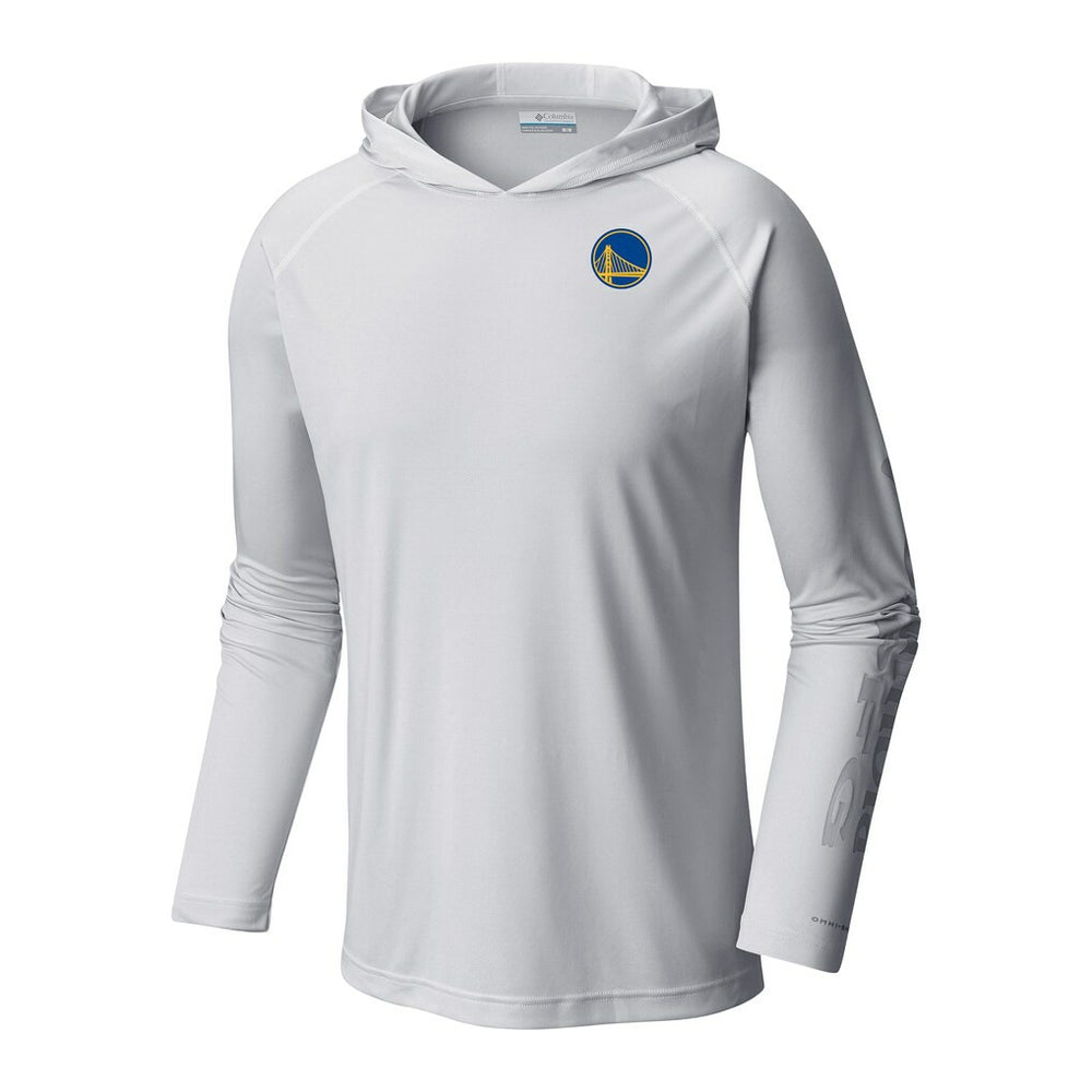 Golden State Warriors Terminal Tackle Long Sleeve Hoodie T-Shirt White - Columbia
