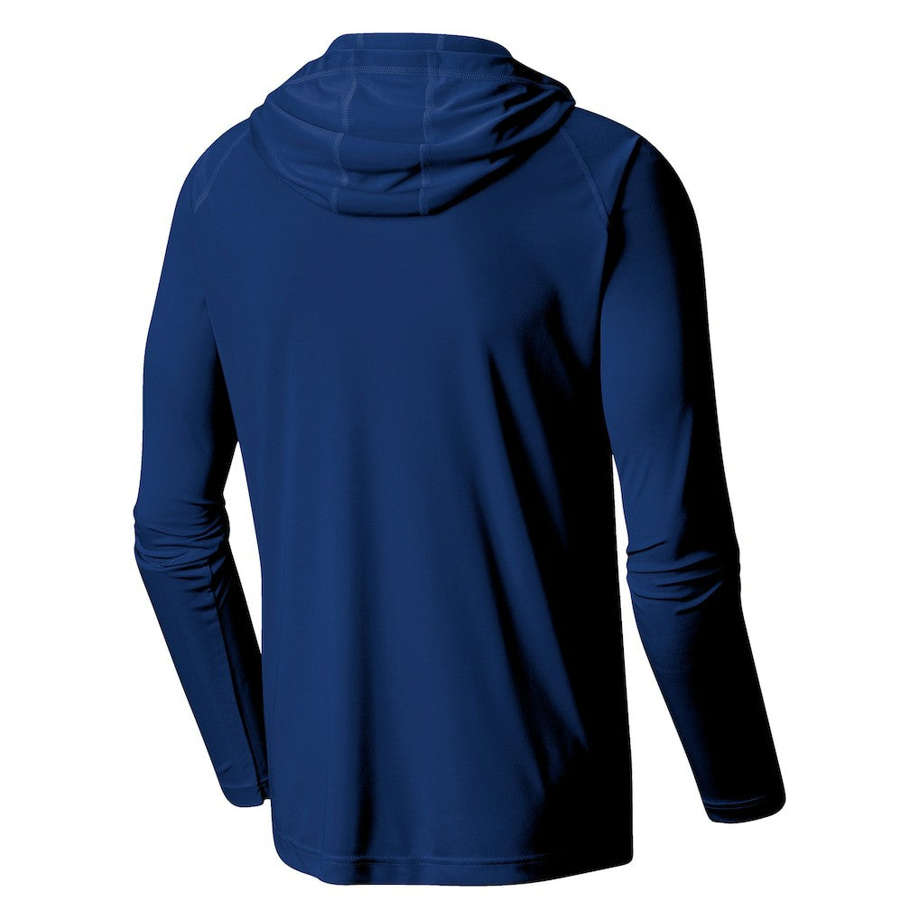 Dallas Mavericks Terminal Tackle Long Sleeve Hoodie T-Shirt Navy - Columbia