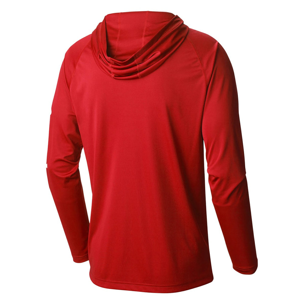 Washington Wizards Terminal Tackle Long Sleeve Hoodie T-Shirt Red - Columbia