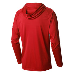 Washington Wizards Terminal Tackle Long Sleeve Hoodie T-Shirt Red - Columbia