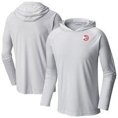 Atlanta Hawks Terminal Tackle Long Sleeve Hoodie T-Shirt White - Columbia