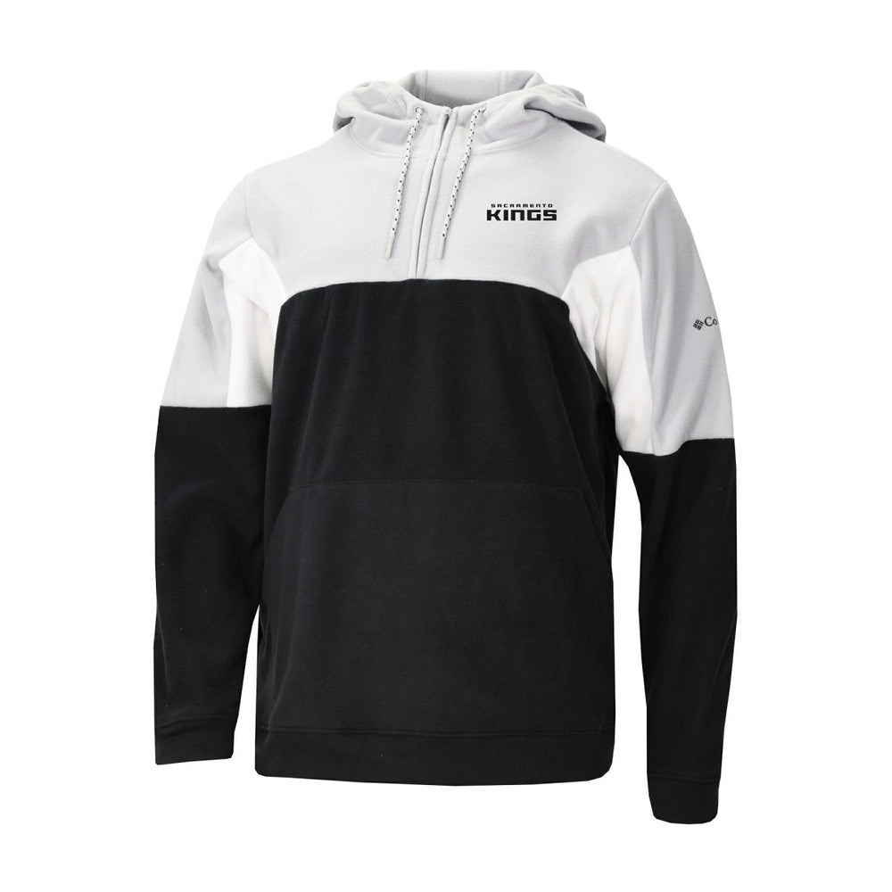 Sacramento Kings Lodge Quarter-Zip Hoodie Black - Columbia