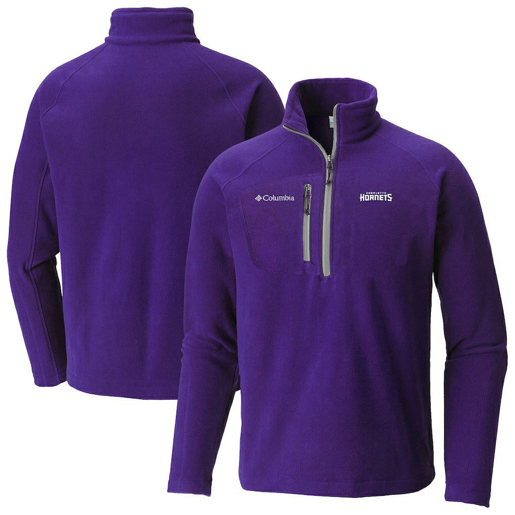 Charlotte Hornets Fast Trek III Half-Zip Fleece Pullover Purple - Columbia outlet