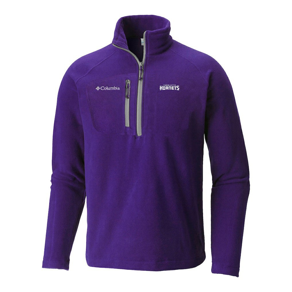 Charlotte Hornets Fast Trek III Half-Zip Fleece Pullover Purple - Columbia outlet