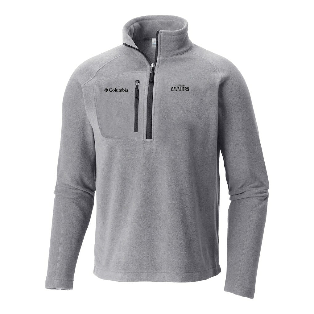 Cleveland Cavaliers Fast Trek III Half-Zip Fleece Pullover Gray - Columbia