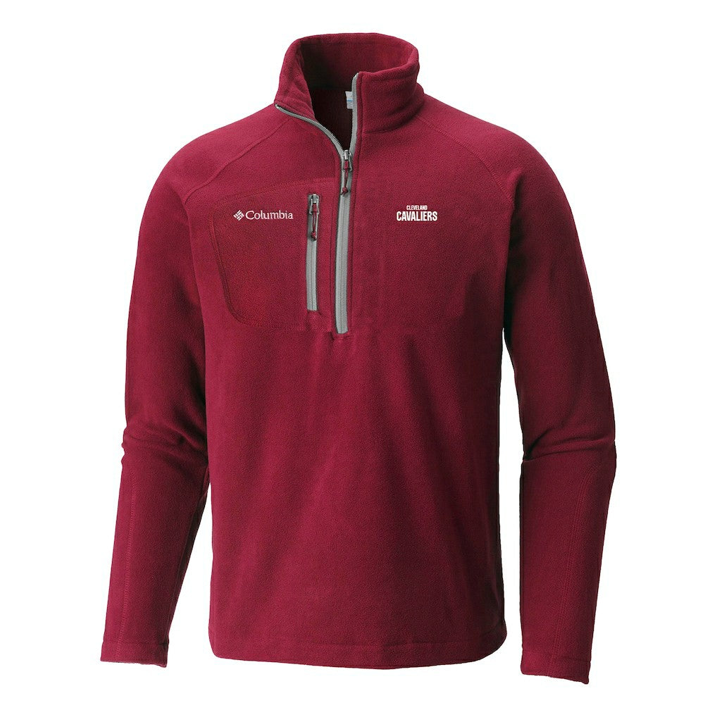 Cleveland Cavaliers Fast Trek III Half-Zip Fleece Pullover Wine - Columbia