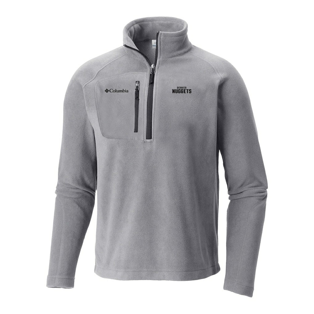 Denver Nuggets Fast Trek III Half-Zip Fleece Pullover Gray - Columbia outlet