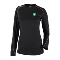 Boston Celtics Women's Omni-Wick Shotgun Pullover Top Black - Columbia
