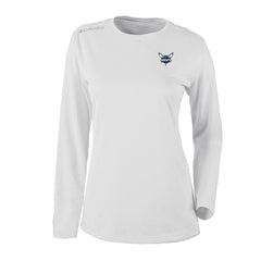 Charlotte Hornets Women's Omni-Wick Shotgun Pullover Top White - Columbia