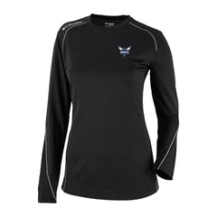 Charlotte Hornets Women's Omni-Wick Shotgun Pullover Top Black - Columbia