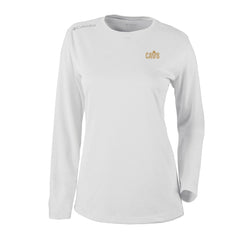Cleveland Cavaliers Women's Omni-Wick Shotgun Pullover Top White - Columbia