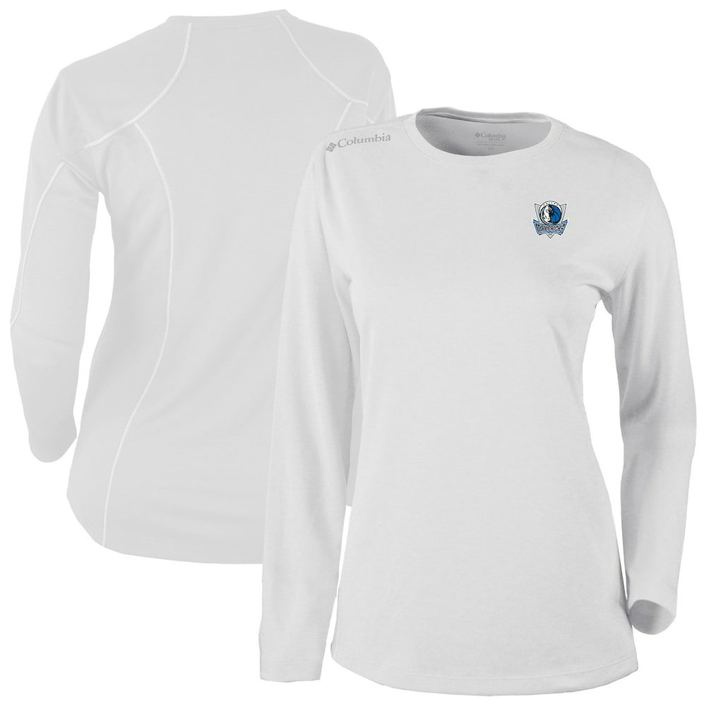 Dallas Mavericks Women's Omni-Wick Shotgun Pullover Top White - Columbia