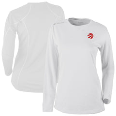 Toronto Raptors Women's Omni-Wick Shotgun Pullover Top White - Columbia