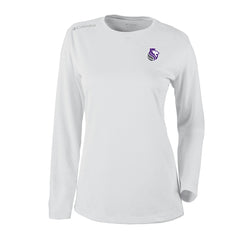 Sacramento Kings Women's Omni-Wick Shotgun Pullover Top White - Columbia