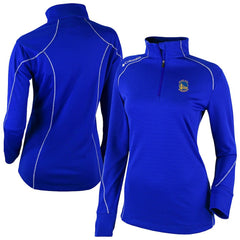 Golden State Warriors Women's Omni-Wick Shotgun 2.0 Quarter-Zip Pullover Top Royal - Columbia