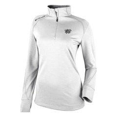 Brooklyn Nets Women's Omni-Wick Shotgun 2.0 Quarter-Zip Pullover Top White - Columbia