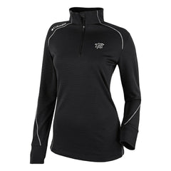 Brooklyn Nets Women's Omni-Wick Shotgun 2.0 Quarter-Zip Pullover Top Black - Columbia