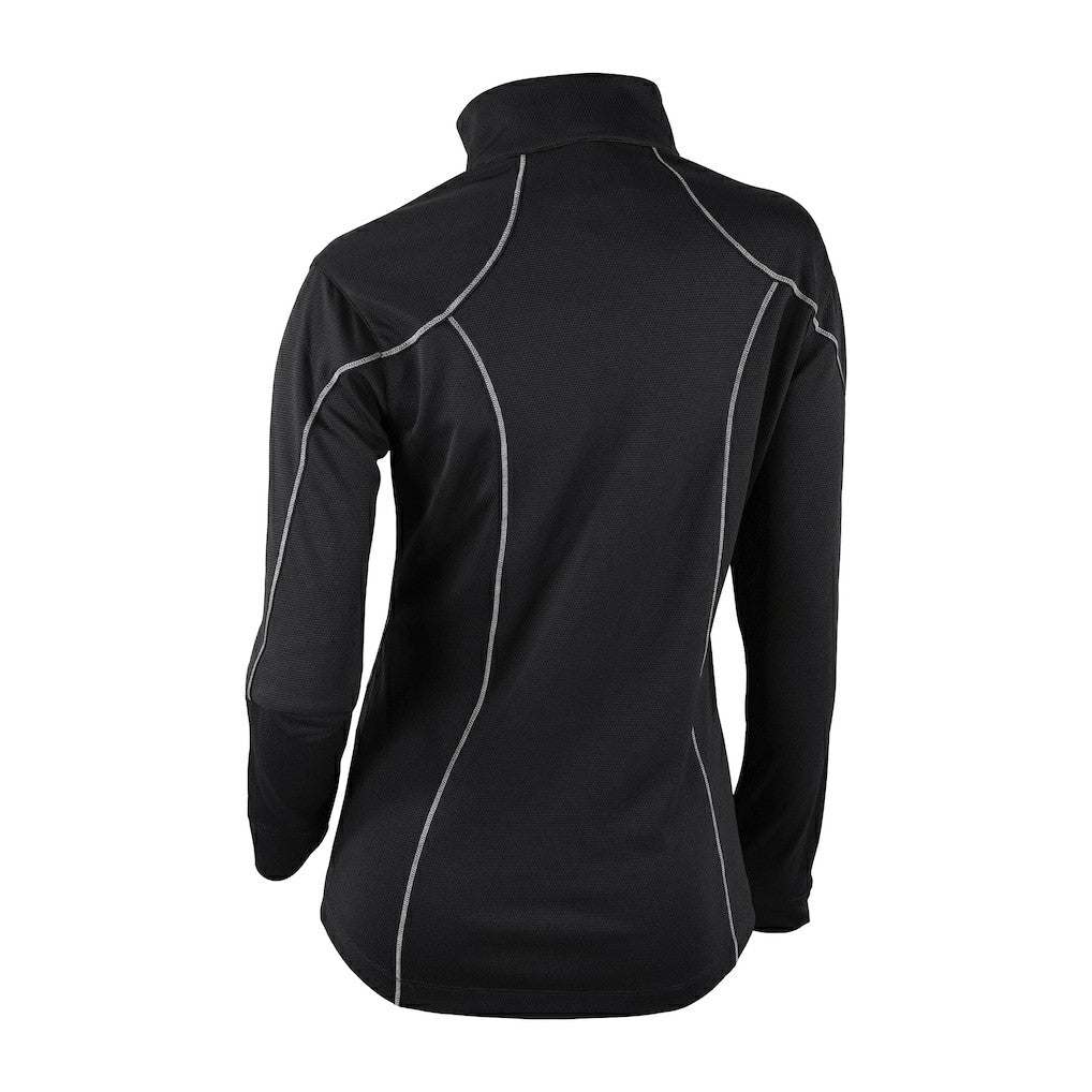 Boston Celtics Women's Omni-Wick Shotgun 2.0 Quarter-Zip Pullover Top Black - Columbia