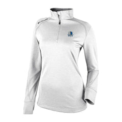 Dallas Mavericks Women's Omni-Wick Shotgun 2.0 Quarter-Zip Pullover Top White - Columbia