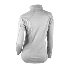 Washington Wizards Women's Omni-Wick Shotgun 2.0 Quarter-Zip Pullover Top Heather Gray - Columbia