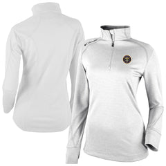 Denver Nuggets Women's Omni-Wick Shotgun 2.0 Quarter-Zip Pullover Top White - Columbia