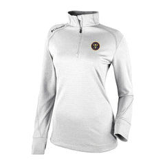 Denver Nuggets Women's Omni-Wick Shotgun 2.0 Quarter-Zip Pullover Top White - Columbia