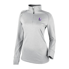 Sacramento Kings Women's Omni-Wick Shotgun 2.0 Quarter-Zip Pullover Top Heather Gray - Columbia