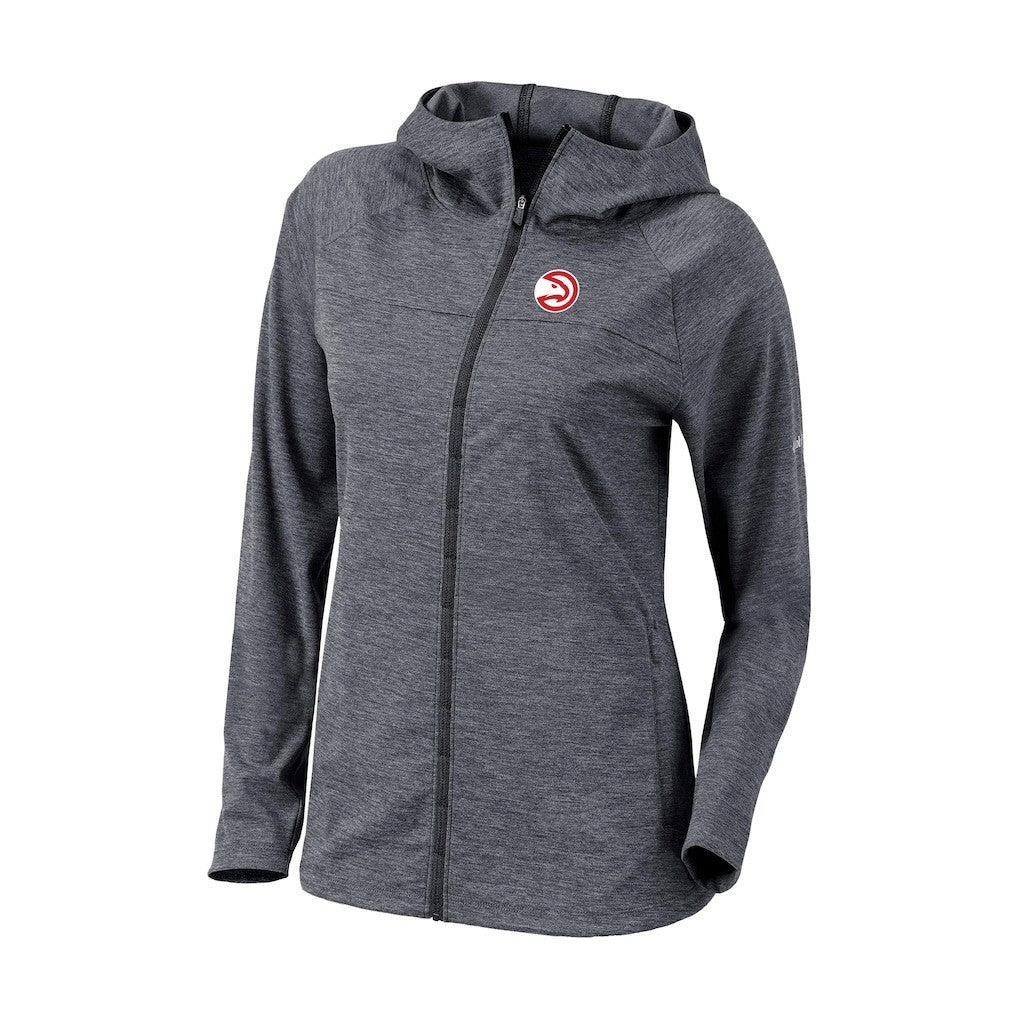 Atlanta Hawks Women's Omni-Wick Half Shot Full-Zip Hooded Jacket Black - Columbia