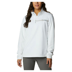 Denver Nuggets Women's Skiff Guide Fleece Pullover Top White - Columbia