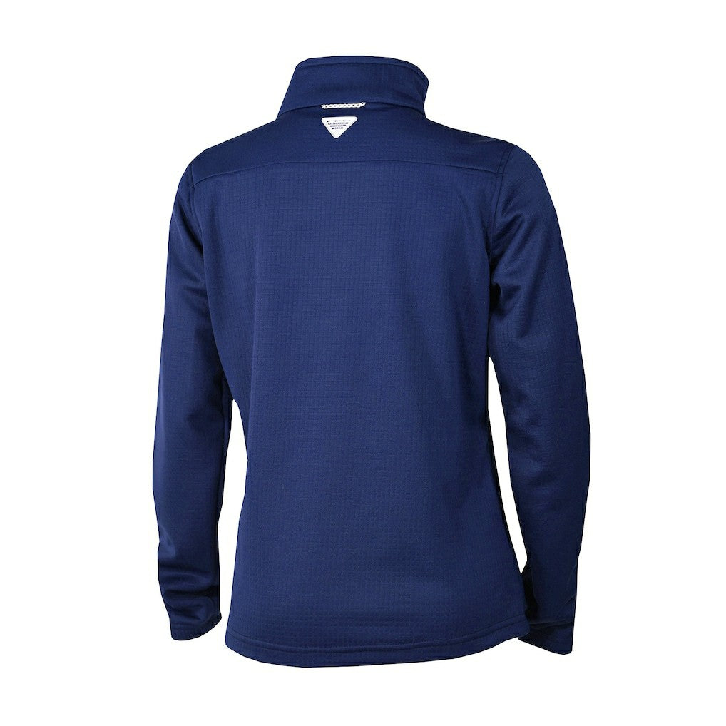 Denver Nuggets Women's Skiff Guide Fleece Pullover Top Navy - Columbia