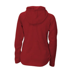 Atlanta Hawks Women's Sweater Weather Quarter-Snap Hoodie Red - Columbia